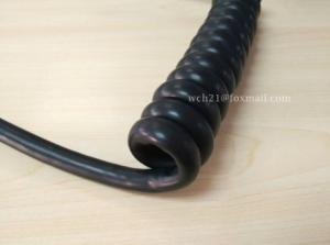 China UL2662 Heavy Equipment PVC Curl Spiral Cable wholesale