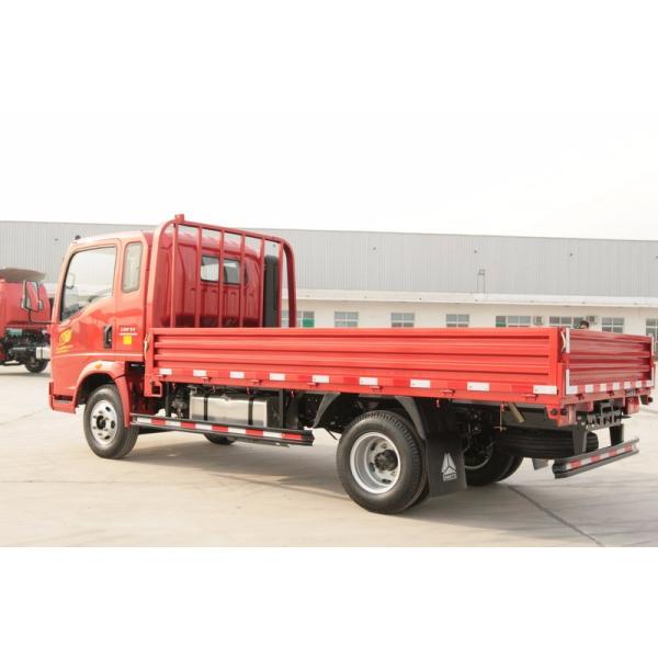 Vegetable Light Duty Commercial Trucks , 5 ton 4x2 light cargo truck
