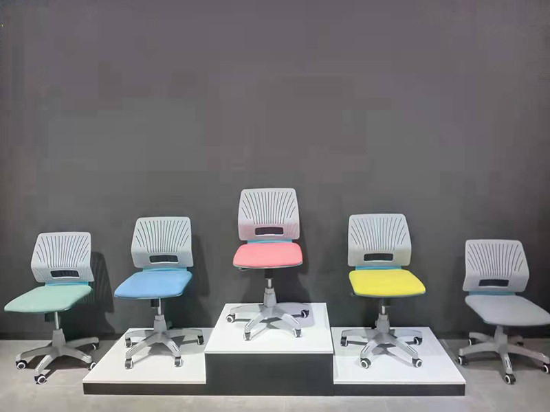 Modern Design Porosity Fixed Armrest Conference Reception Chair for Home Office Comfort