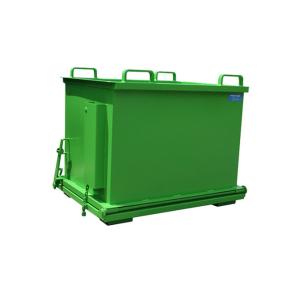 China Industrial Fork Lift Drop Box Dumpster Easy Opperation wholesale