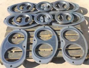 China Custom Putzmeister Wear Plate Concrete Boom Pump Parts Jidong wear Plate wholesale