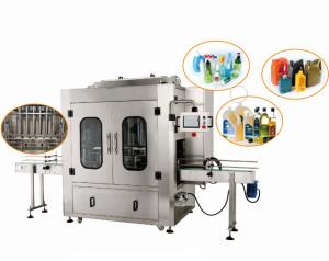 China Four Heads Volumetric Liquid Filling Machine / Liquid Piston Filler wholesale