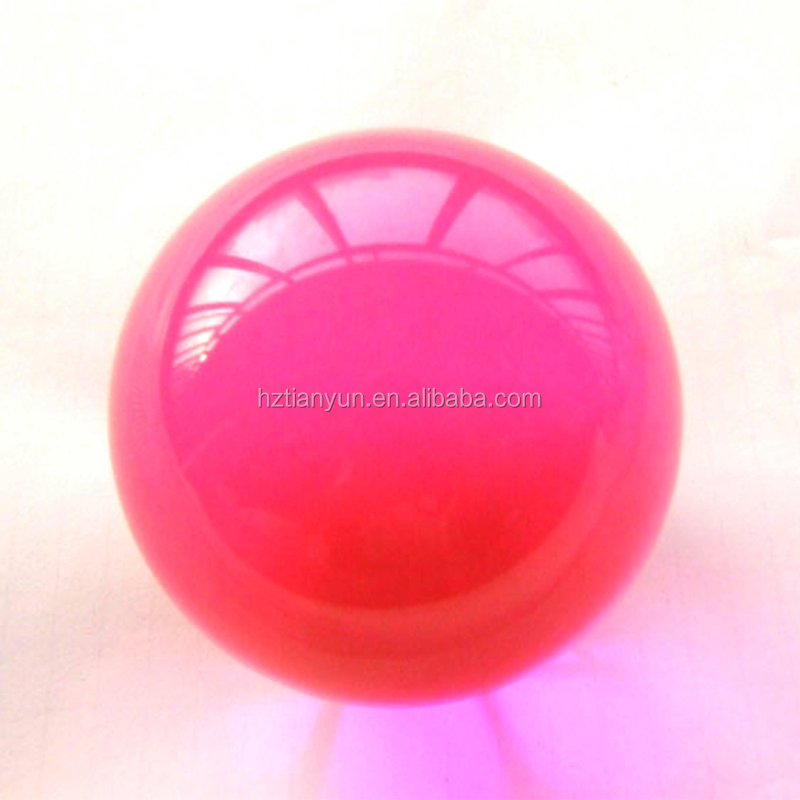 Low MOQ Custom acrylic decorative ball colorful clear round resin balls 100mm acrylic UV balls
