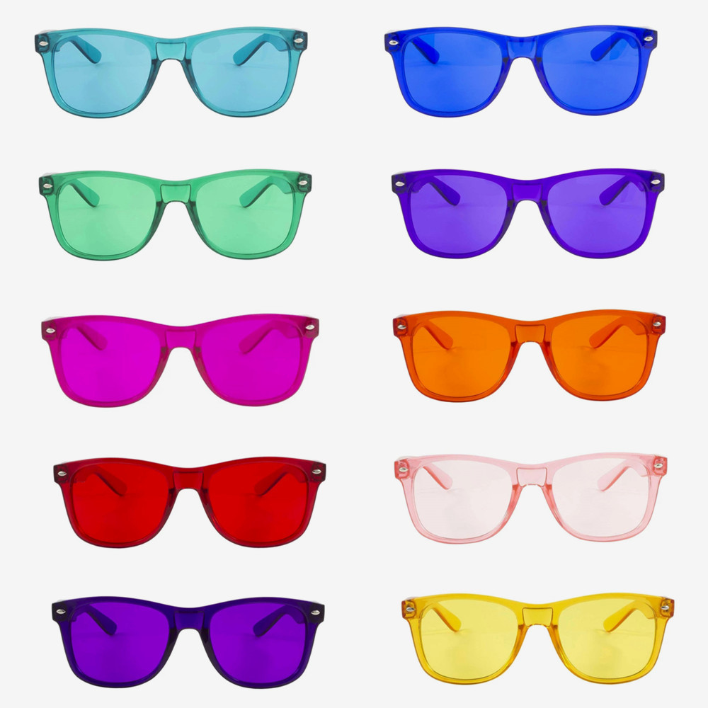 PC Frame UV400 Mood Boosting Colour Therapy Sunglasses