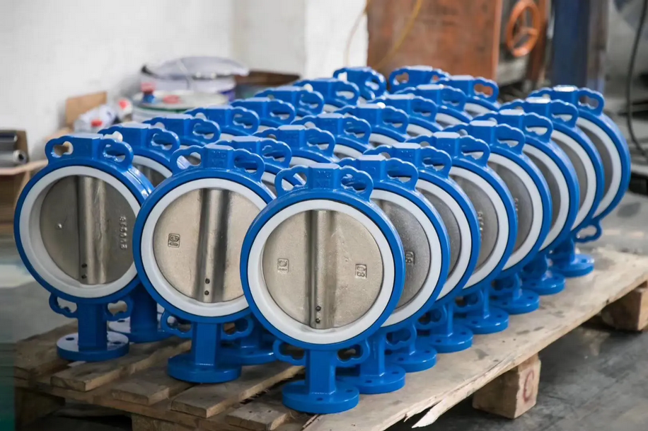 PTFE Actuator Stainless Steel 304 Soft Sealed Butterfly Valve for Customized Port Size