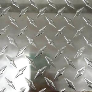 China H112 Aluminum Diamond Sheet Checkered Plate 1060 3003 5754 wholesale