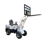 Double Lifting Cylinder Electric Small Wheel Loader 700kg HTEL18