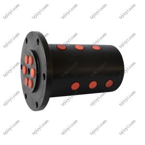 China BSP thread 6 passages high pressure hydraulic rotary union for lifting equipment wholesale
