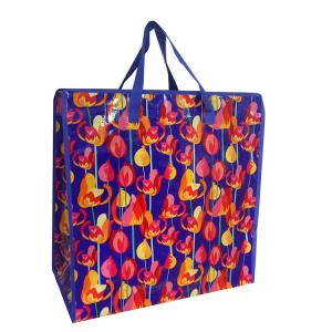 China recyclable shopping bags/ big printed pp woven bag wholesale