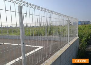 China Powder Coated Steel Welded Wire Garden Fence Welded Double Circle wholesale