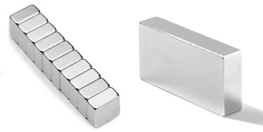 Sintered Neodymium Bar Magnets NiCuNi Coating Custom Permanent Magnets Sample Available