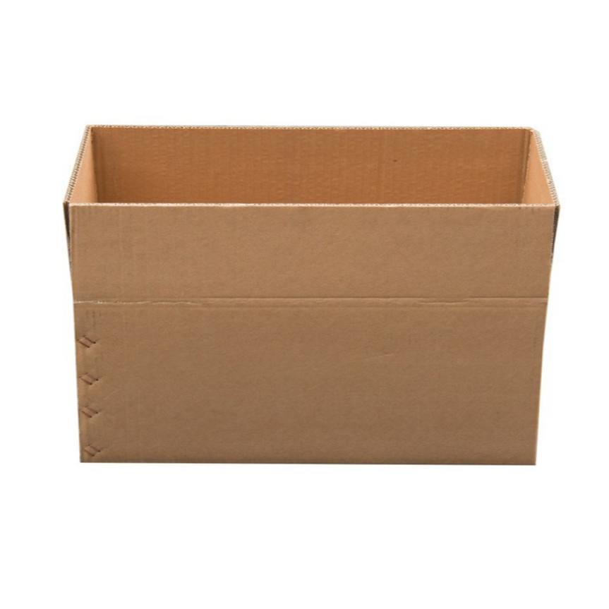 Custom Size Eco-friendly Kraft Corrugated Paper Carton Box For Goods Shipping