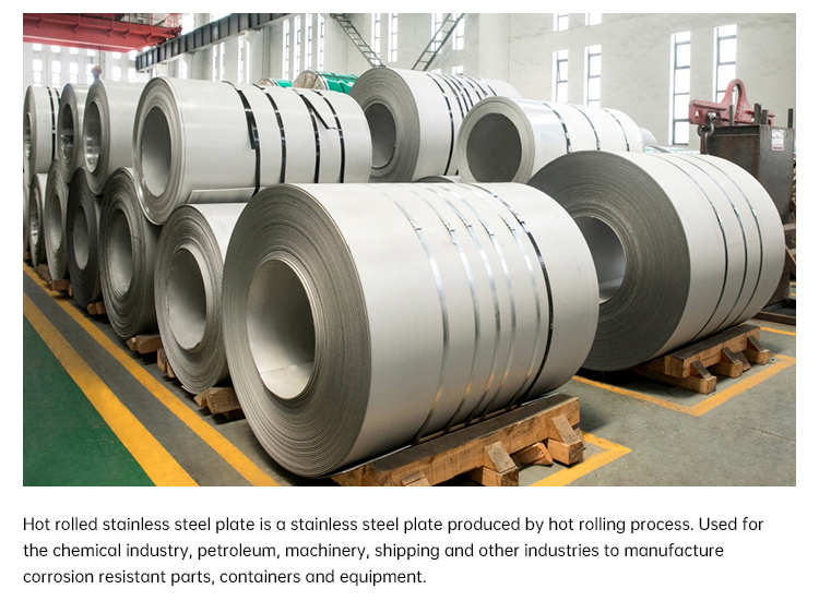 SUS 304 316L Stainless Steel Coil Strip 2b Ba Surface Hot Cold Rolled