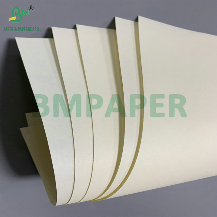 Ivory Colored Smooth 50gsm Woodfree Paper Uncoated Book Paper Jumbo Roll