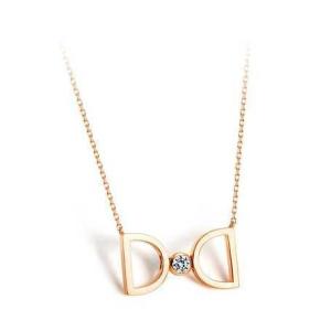 China New Fashion Tagor Jewelry 316L Stainless Steel Pendant Necklace TYGN024 wholesale