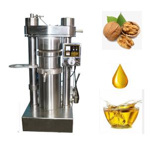 China Walnut Oil / Olive Oil Processing Machine Electric Oil Press Machine Automatic Operation wholesale