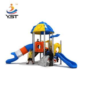 China Outdoor LLDPE Kids Playground Slide Combination Playground Equipment Slides wholesale