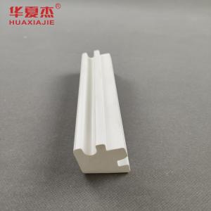 China Carton Packaging PVC Trim Moulding For Indoor Sill Nosing White Vinyl 7ft wholesale