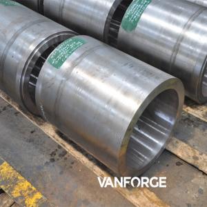 China High Hardness Open Die Forging Products Sleeve Bushing Anti Corrosion wholesale