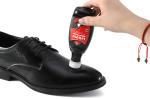 Black Liquid Shoe Polish Brown Neutral 75ml Leather Shoe Shine Oil Maintenance