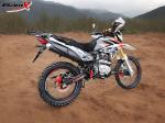 10kw 7000rpm Enduro Dual Sport Motorcycle 4 Stroke 250cc LED Light Hand