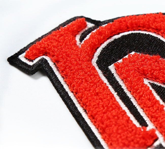 Custom Chenille Patches Iron On Felt Fabric For Hats Clothing​