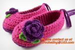 Newborn baby girl shoes crochet baby shoes infant sandals crochet kids sliper,
