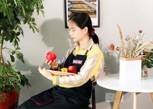 China Black Country Style 65 X 96 Cm Womens Kitchen Apron wholesale