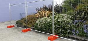 China Outdoor Temporary Security Fencing With Anti Rust PVC Coated Surface wholesale