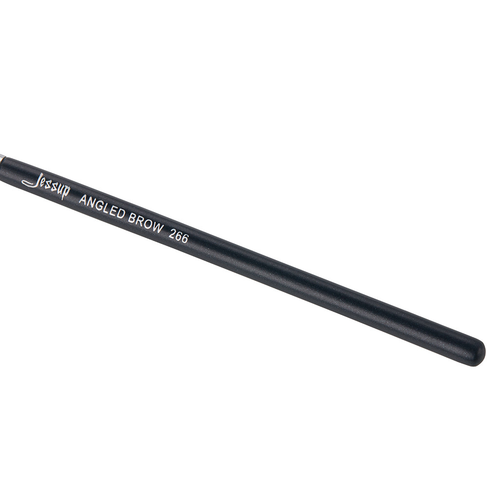 Firm Edge Angled Synthetic Makeup Brushes Set For Define Eyebrows
