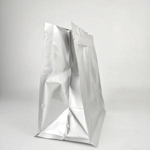 China Customizable Large Size Aluminum Foil Flat Bottom Zipper Bag for Packaging wholesale