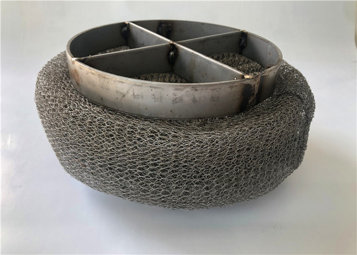 Ss 304 Demister Pad Improve Filtration Efficiency With 99.9% Filter Rating