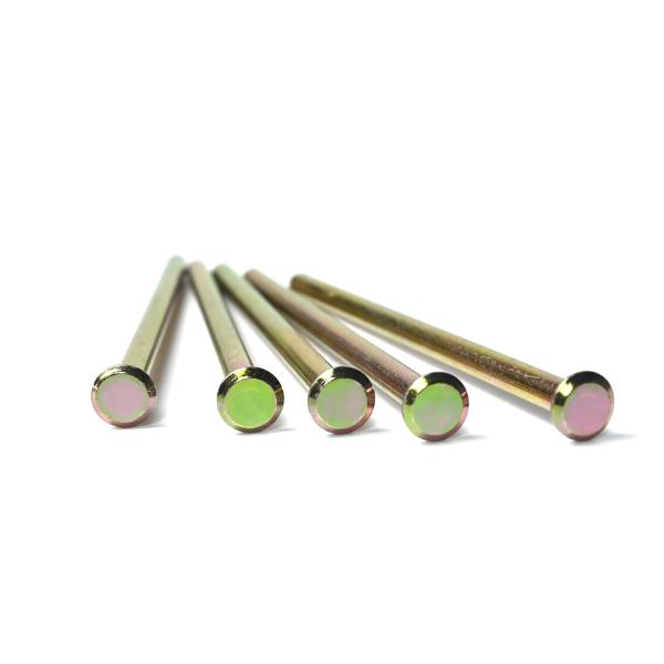 Zinc Plating Carbon Steel Dowel Pins with Customizable Options and Applications