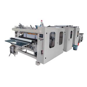 China Full Automatic white toilet roll paper rewinding machine 200-230m/min wholesale