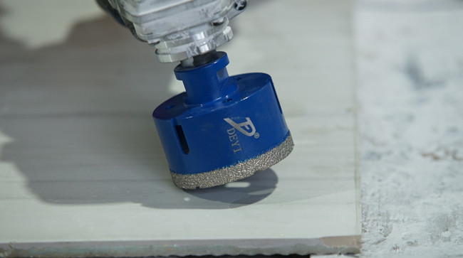 Granite Marble Sintered 40mm Diamond Drill Core Bit With Dry Drilling