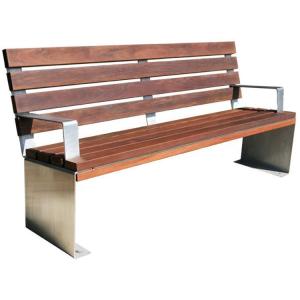 China EN840 Certificate Cast Iron And Wood Garden Bench wholesale