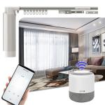 802.11bgn Smart Curtain Track Alexa Aluminium Automatic Curtain Rail