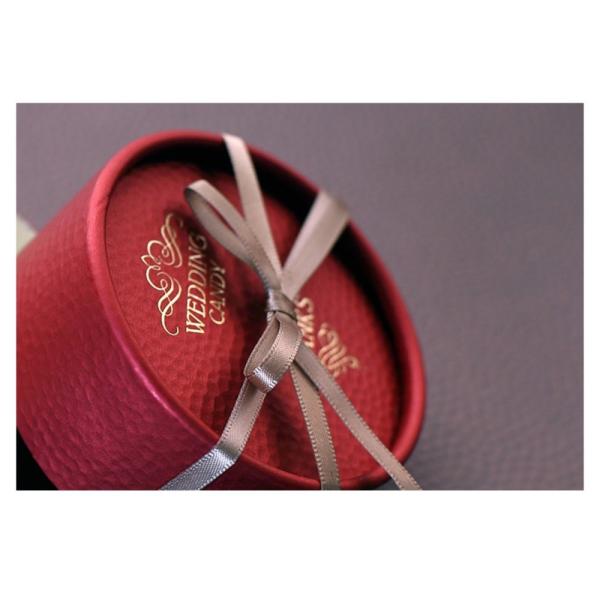 Custom Logo Recyclable Truffle Packaging Round Cardboard Chocolate Box Favors Gift For Wedding Souvenirs