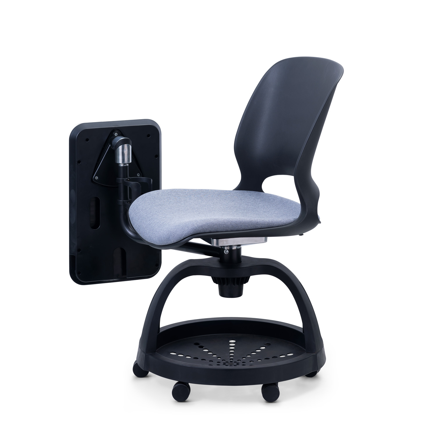 Commercial Furniture Modern Plastic Student Chair with Full Function and Movable Design