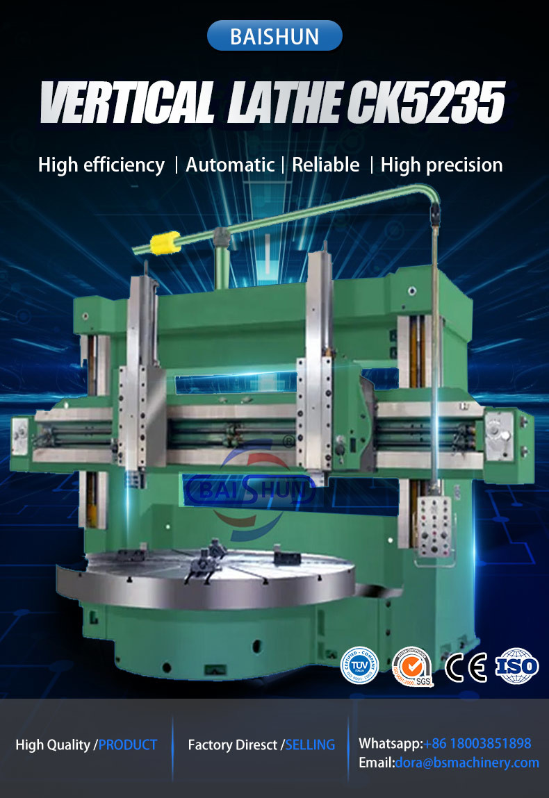 Universal Metal Processing Lathe CNC Turret Lathe Machine With CE Certificate
