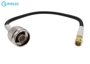 China Straight SMA Male To N male Witn LMR240 Ultraflex Coaxial Cable Telecom RF Feeder Cable wholesale
