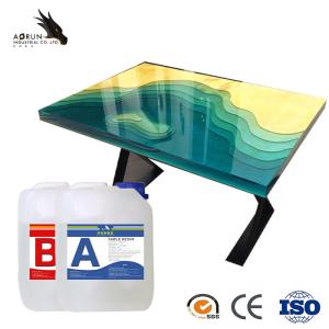 China Jewelry Making UV Resistant Epoxy Resin Tabletop Epoxy Wood Filler wholesale