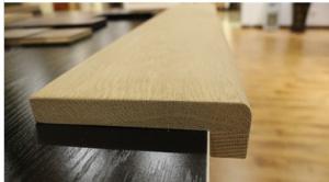 China Prefinished Oak wood stair tread wholesale