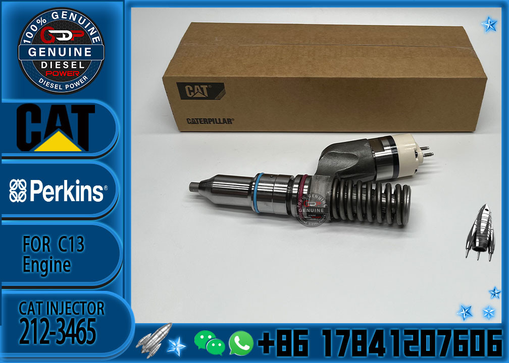 Original Diesel Part 212-3465 Fuel Engine 345C 345D C10 C11 C13 2123465 Injector For Cat