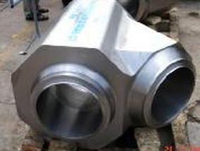 China Duplex stainless 1.4462 forged lateral tee wholesale