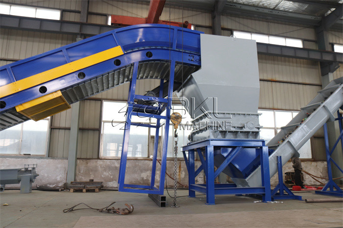 HDPE Bottle Automatic Horizontal Baler Machine 5.5kw Rotor