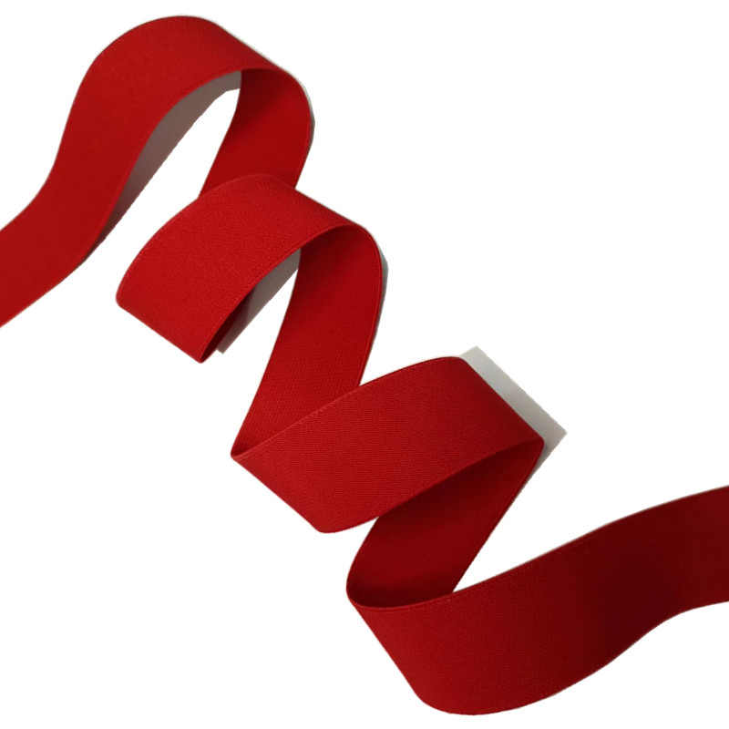 3.9cm Polyester Elastic Webbing Stretchy Headband Knitted Webbing