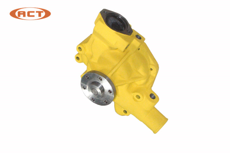 6206-61-1505 6206611505 Excavator Water Pump For Engine 6D95L Yellow