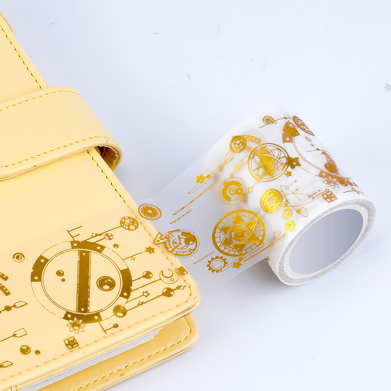 Transparent Adhesive Packing PET Foil Washi Tape