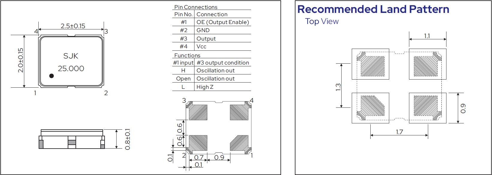 SMD2520-Crystal-Oscillator-Dimensions